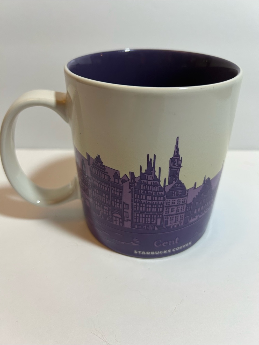 Starbucks Gent Coffee Mug 2012 Global Icon City Series Cityscape Travel Ceramic - Picture 3 of 5